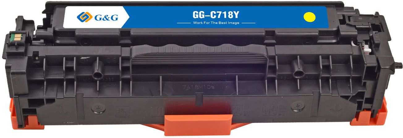 Картридж лазерный G&G GG-C718Y желтый (2900стр.) для Canon MF8330i/MF8330/MF8350/LBP7200