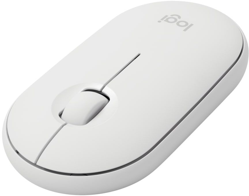 Мышь Logitech M350 белый оптическая (1000dpi) беспроводная BT/Radio USB (2but)