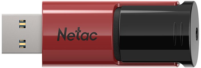 Флеш Диск Netac 128Gb U182 NT03U182N-128G-30RE USB3.0 красный/черный