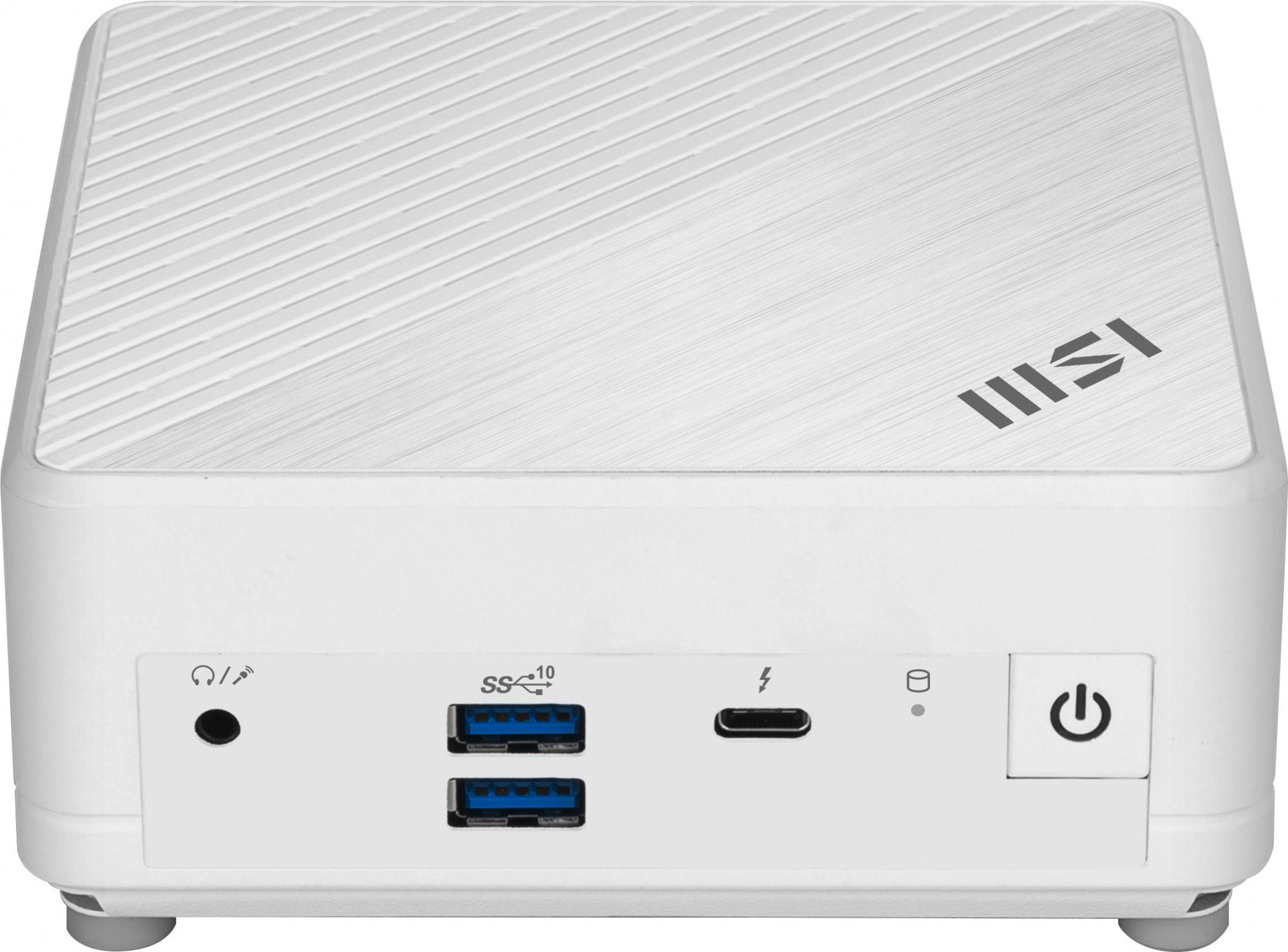 Неттоп MSI Cubi 5 12M-043XRU i7 1255U (1.7) 16Gb SSD512Gb Iris Xe noOS 2.5xGbitEth+1xGbitEth WiFi BT 65W белый (9S6-B0A812-263)