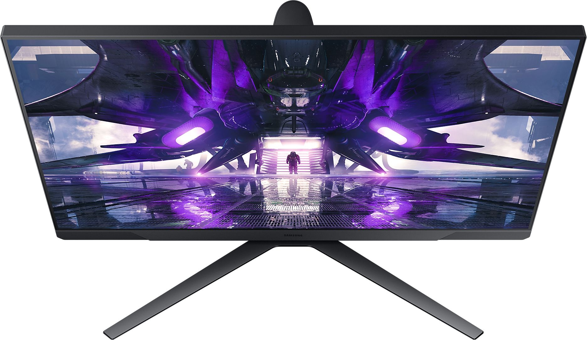 Монитор Samsung 24" Odyssey G3 S24AG320NI черный VA LED 1ms 16:9 HDMI полуматовая HAS Piv 250cd 178гр/178гр 1920x1080 165Hz FreeSync Premium DP 4.5кг