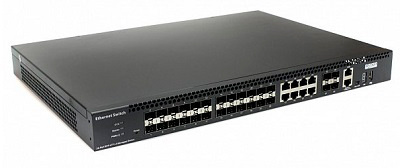 Коммутатор Osnovo SW-32G4X-1L (L3) 24x1Гбит/с 8xКомбо(1000BASE-T/SFP) 16SFP управляемый