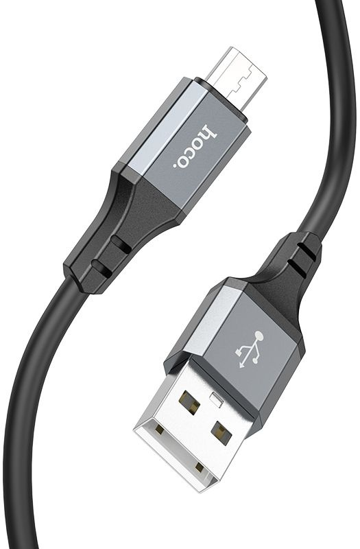 Кабель Hoco X92 Honest Micro USB (m)-micro USB (m) 3м черный коробка