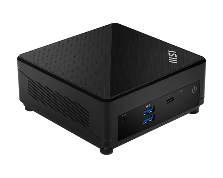 Неттоп MSI Cubi 5 12M-012XRU i7 1255U (1.7) 16Gb SSD512Gb Iris Xe noOS 2.5xGbitEth+1xGbitEth WiFi BT 65W черный (9S6-B0A811-264)