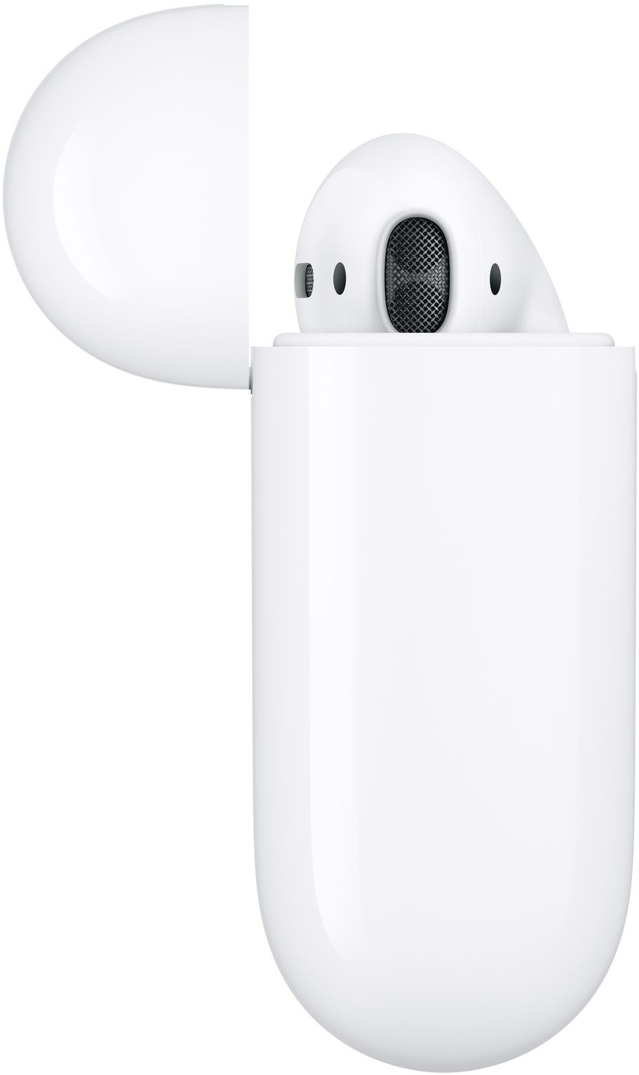 Гарнитура вкладыши Apple AirPods 2 A2032,A2031,A1602 белый беспроводные bluetooth в ушной раковине (MV7N2AM/A)