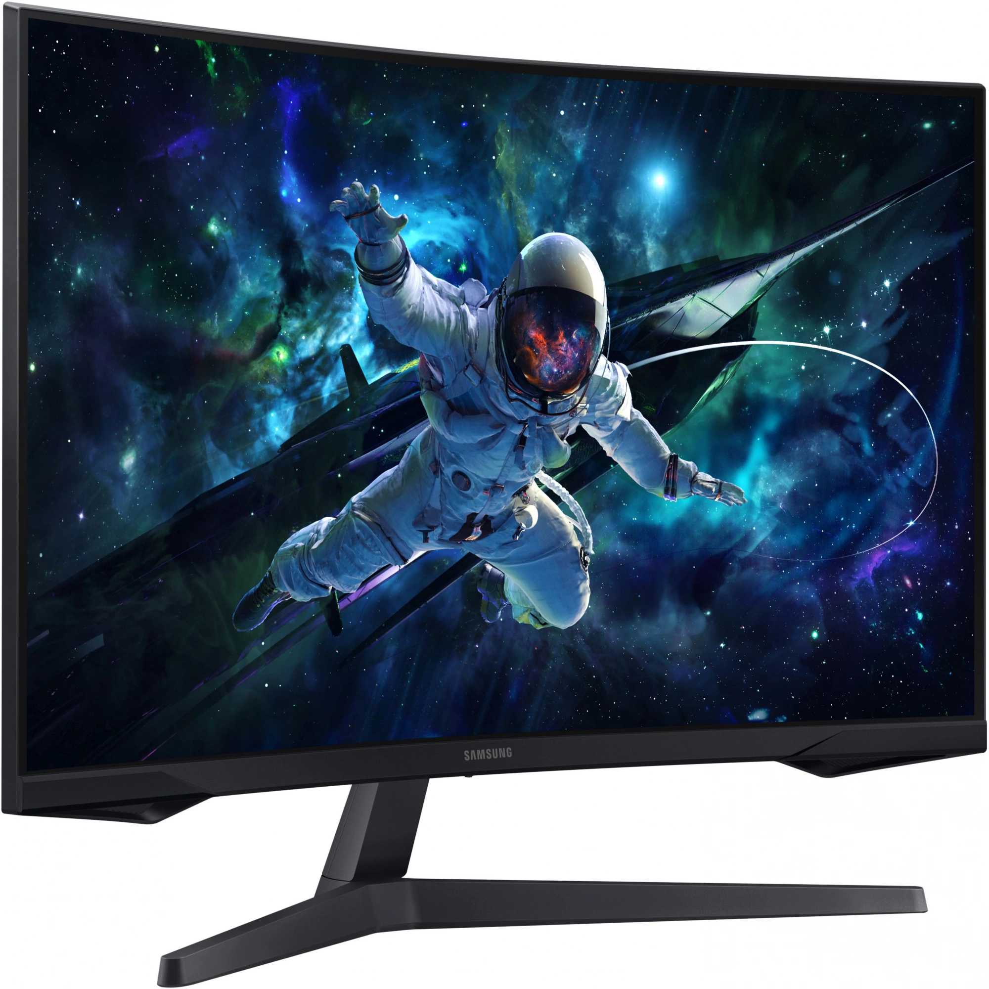 Монитор Samsung 32" S32CG550EI черный VA LED 16:9 HDMI M/M матовая 300cd 178гр/178гр 2560x1440 165Hz DP 2K USB 5.2кг