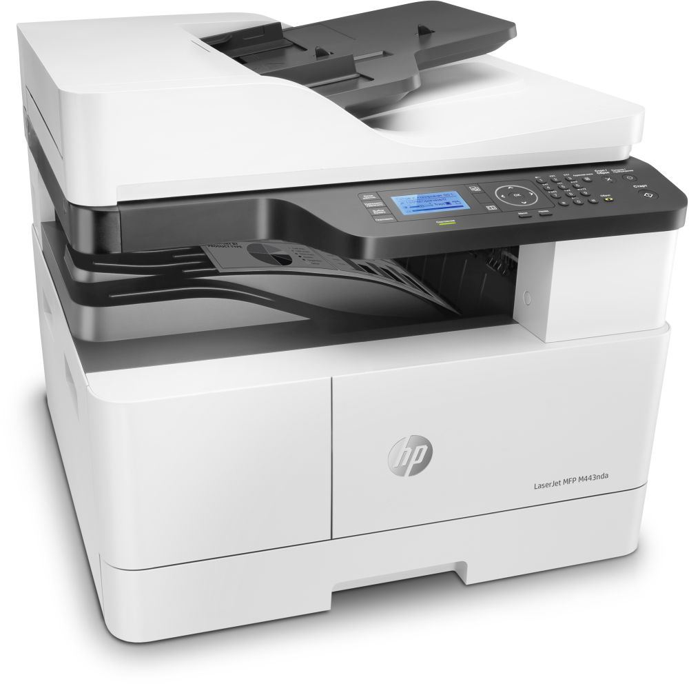 МФУ лазерный HP LaserJet Pro M443nda (8AF72A) A3 Duplex Net белый/черный