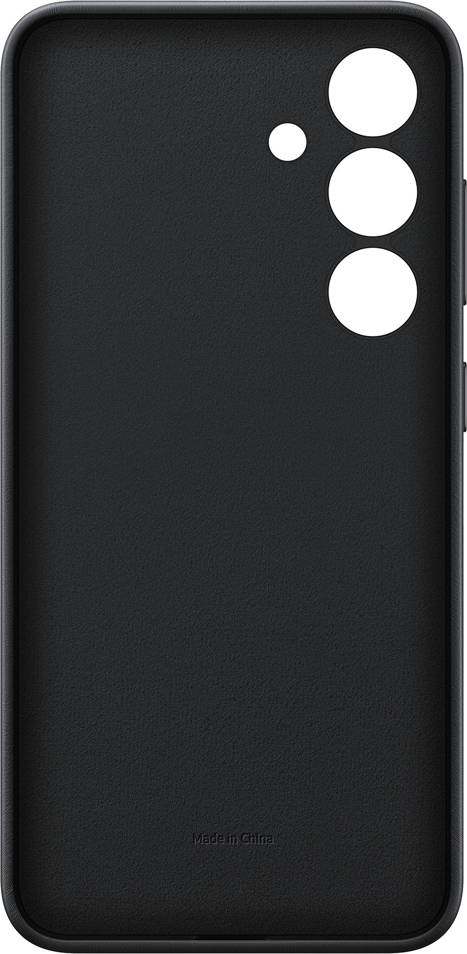 Чехол (клип-кейс) Samsung для Samsung Galaxy S24+ Vegan Leather Case S24+ черный (GP-FPS926HCABR)