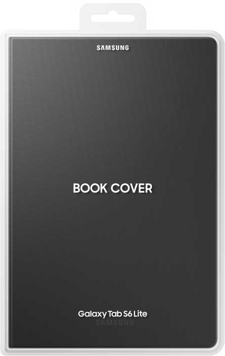 Чехол Samsung для Samsung Galaxy Tab S6 lite Book Cover полиуретан серый (EF-BP610PJEGRU)