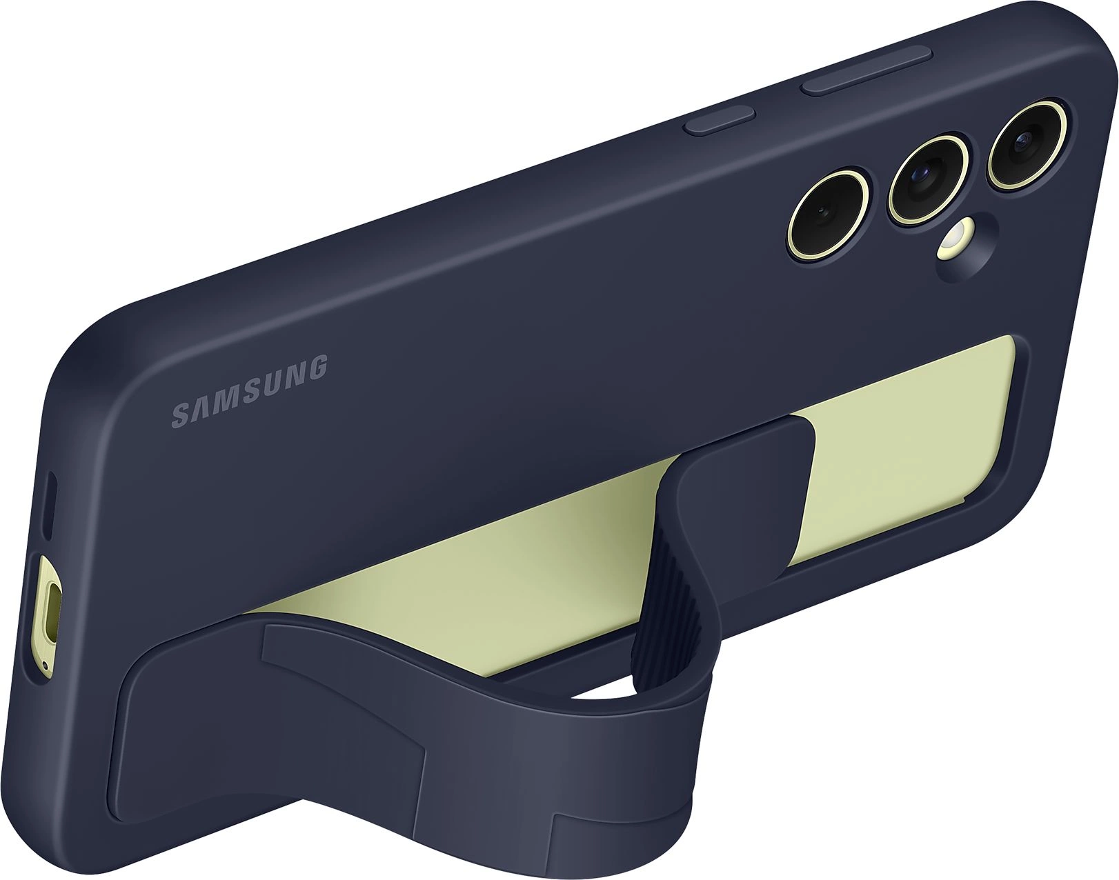 Чехол (клип-кейс) Samsung для Samsung Galaxy A55 Standing Grip Case A55 черный (EF-GA556TBEGRU)