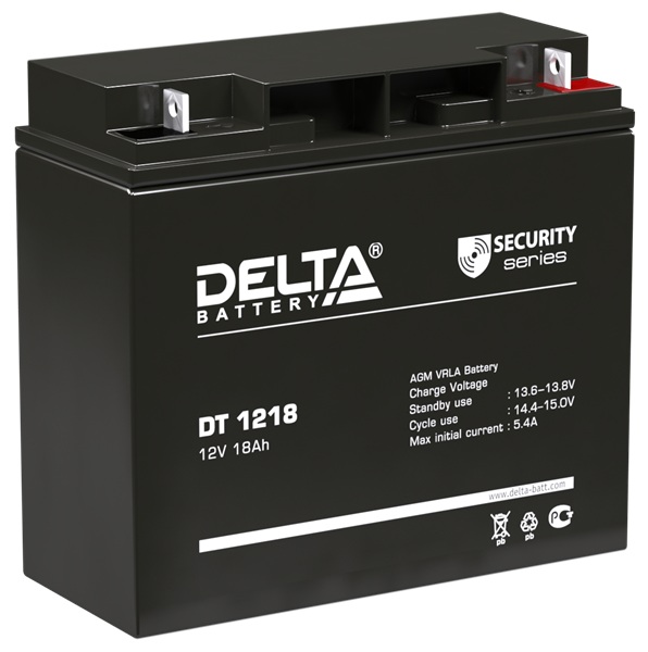 Батарея для ИБП Delta DT 1218 12В 18Ач