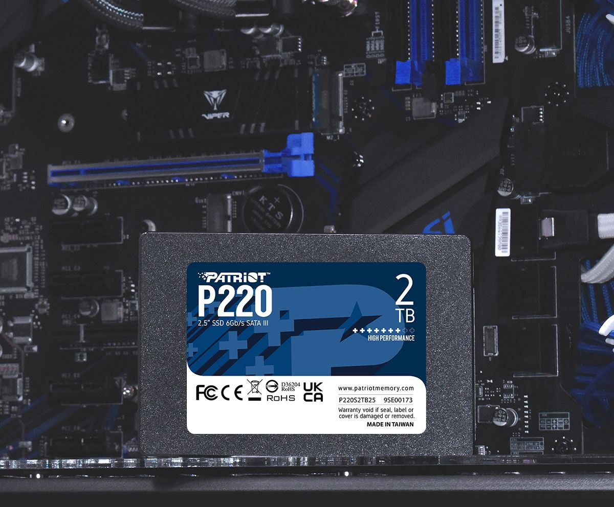 Накопитель SSD Patriot SATA-III 2TB P220S2TB25 P220 2.5"