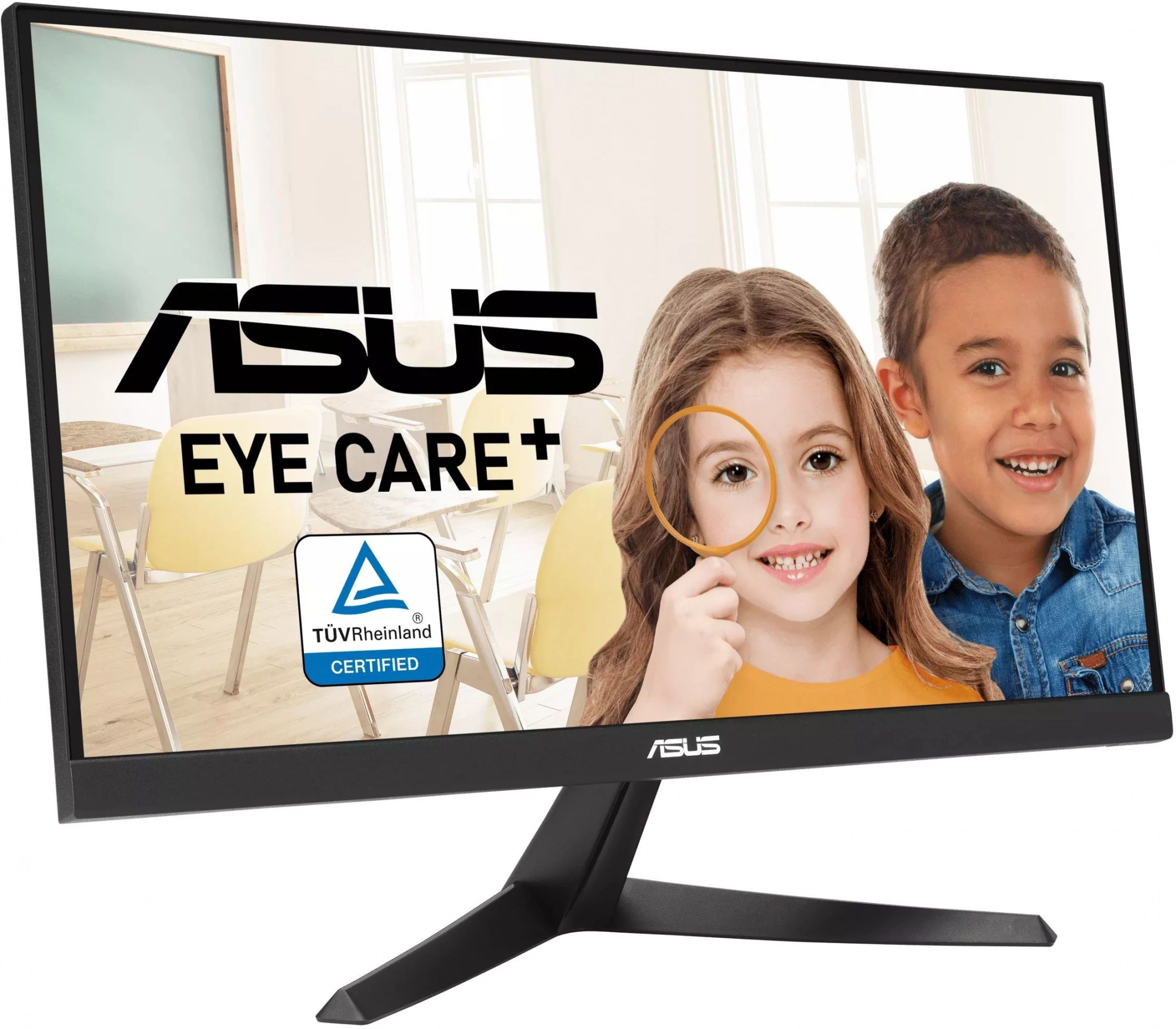 Монитор Asus 21.45" VY229HE черный IPS LED 1ms 16:9 HDMI матовая 250cd 178гр/178гр 1920x1080 75Hz VGA FHD 2.72кг