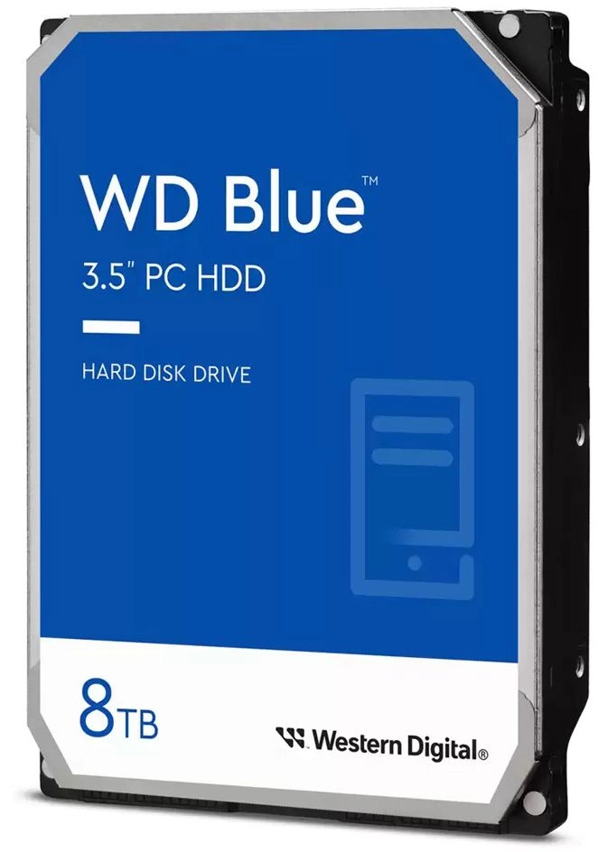 Жесткий диск WD SATA-III 8TB WD80EAAZ Desktop Blue (5640rpm) 256Mb 3.5"