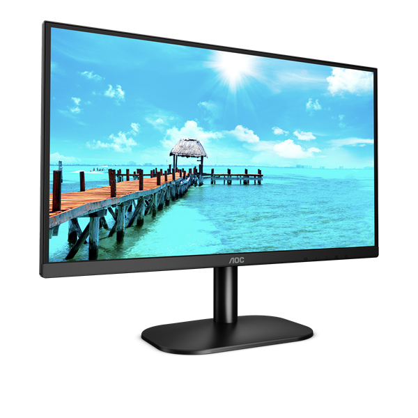 Монитор LCD 23.8'' [16:9] 1920х1080(FHD) IPS, nonGLARE, 75 Hz, 250 cd/m2, H178°/V178°, 1000:1, 20М:1, 16.7M, 4ms, VGA, HDMI, Tilt, 3Y, Black