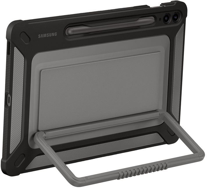 Чехол-крышка Samsung для Samsung Galaxy Tab S9 FE+ Outdoor Cover поликарбонат титан (EF-RX610CBEGRU)