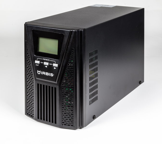 Источник бесперебойного питания IRBIS UPS Online  1000VA/900W, LCD, 2xSchuko outlets, USB, RS232, SNMP Slot, Tower