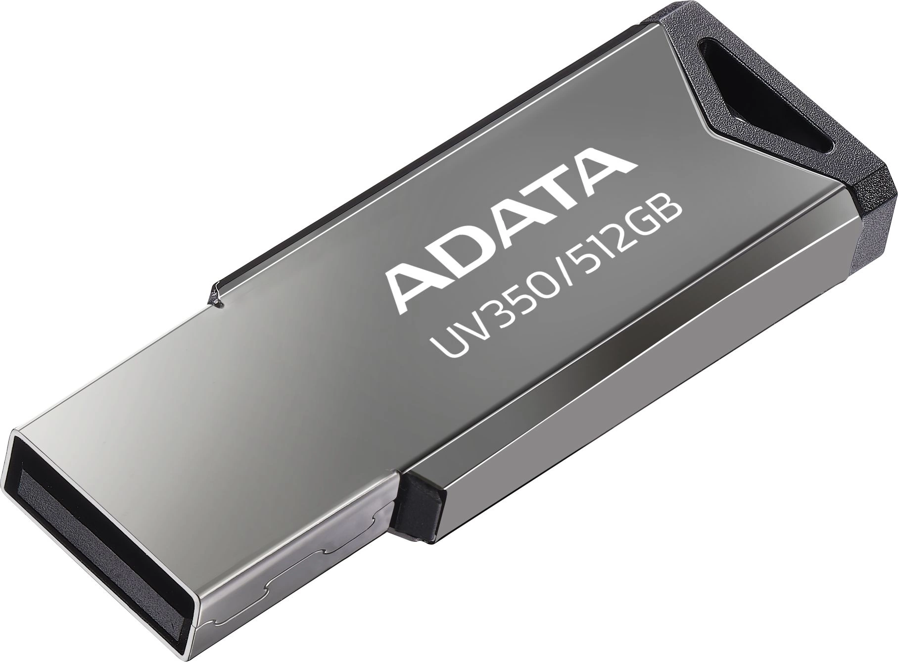 Флеш Диск A-Data 512GB UV350 AUV350-512G-RBK USB3.0 серебристый