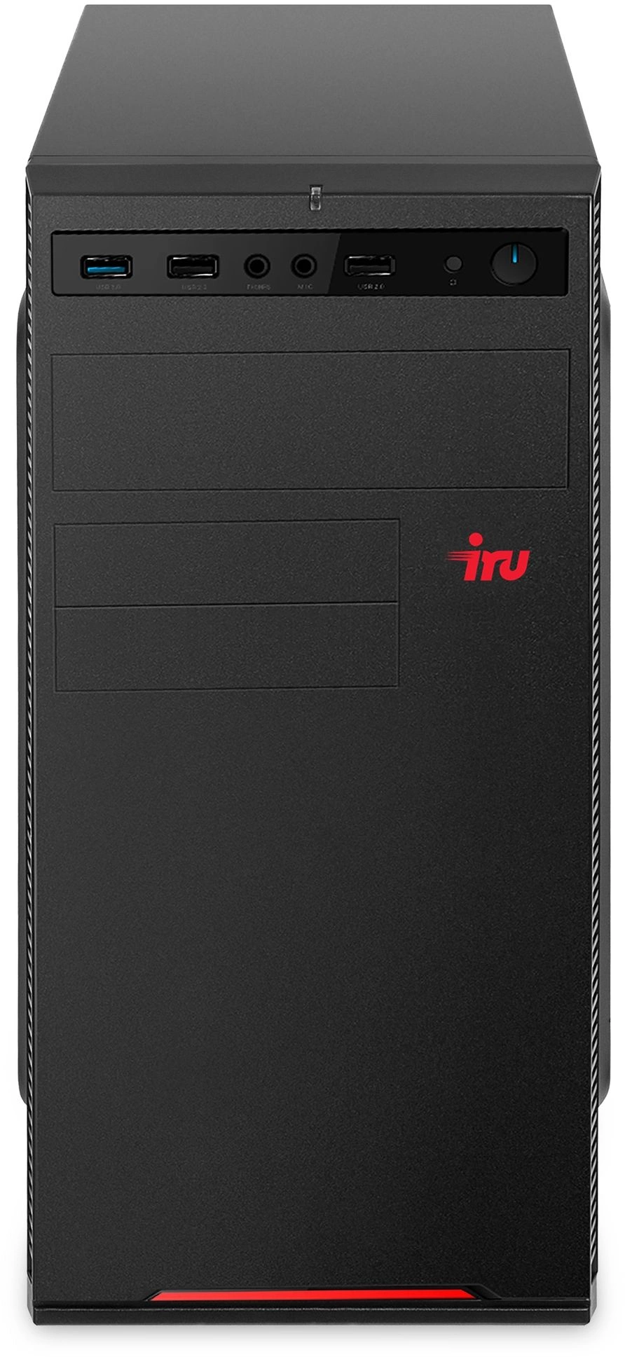 ПК IRU Home 310H6SE MT i3 13100 (3.4) 8Gb SSD256Gb UHDG 730 Free DOS GbitEth 400W черный (2032024)