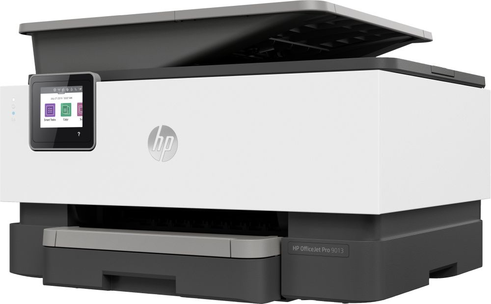 МФУ струйный HP Officejet Pro 9013 AiO (1KR49B) A4 Duplex WiFi USB RJ-45 белый/серый