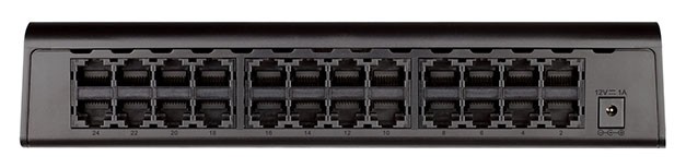 Коммутатор D-Link DES-1024A/E1B 24x100Мбит/с неуправляемый