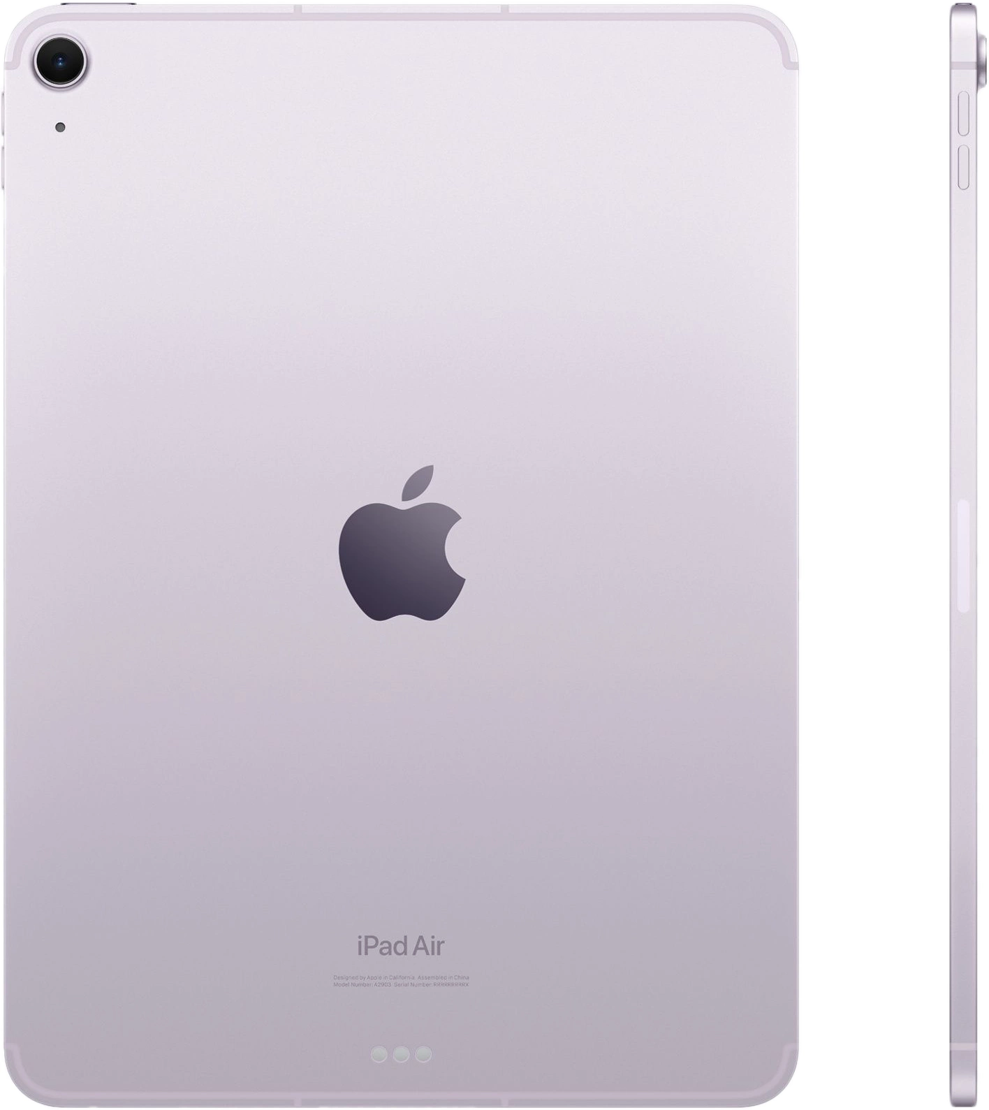 Планшет Apple iPad Air 2024 A2903 M2 2.99 8C RAM8Gb ROM128Gb 11" IPS 2360x1640 LTE eSIM iOS фиолетовый 12Mpix 12Mpix BT GPS WiFi Touch 9hr