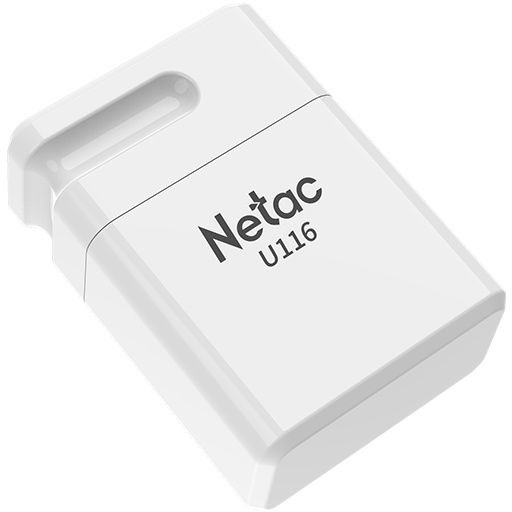 Флеш Диск Netac 128Gb U116 NT03U116N-128G-30WH USB3.0 белый