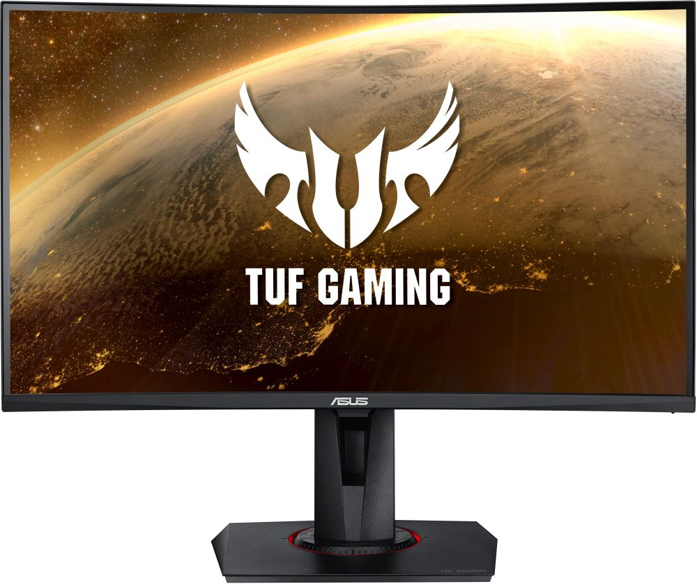 Монитор Asus 27" TUF Gaming VG27VQ черный VA LED 16:9 DVI HDMI M/M матовая HAS Piv 400cd 178гр/178гр 1920x1080 165Hz FreeSync DP FHD 6кг