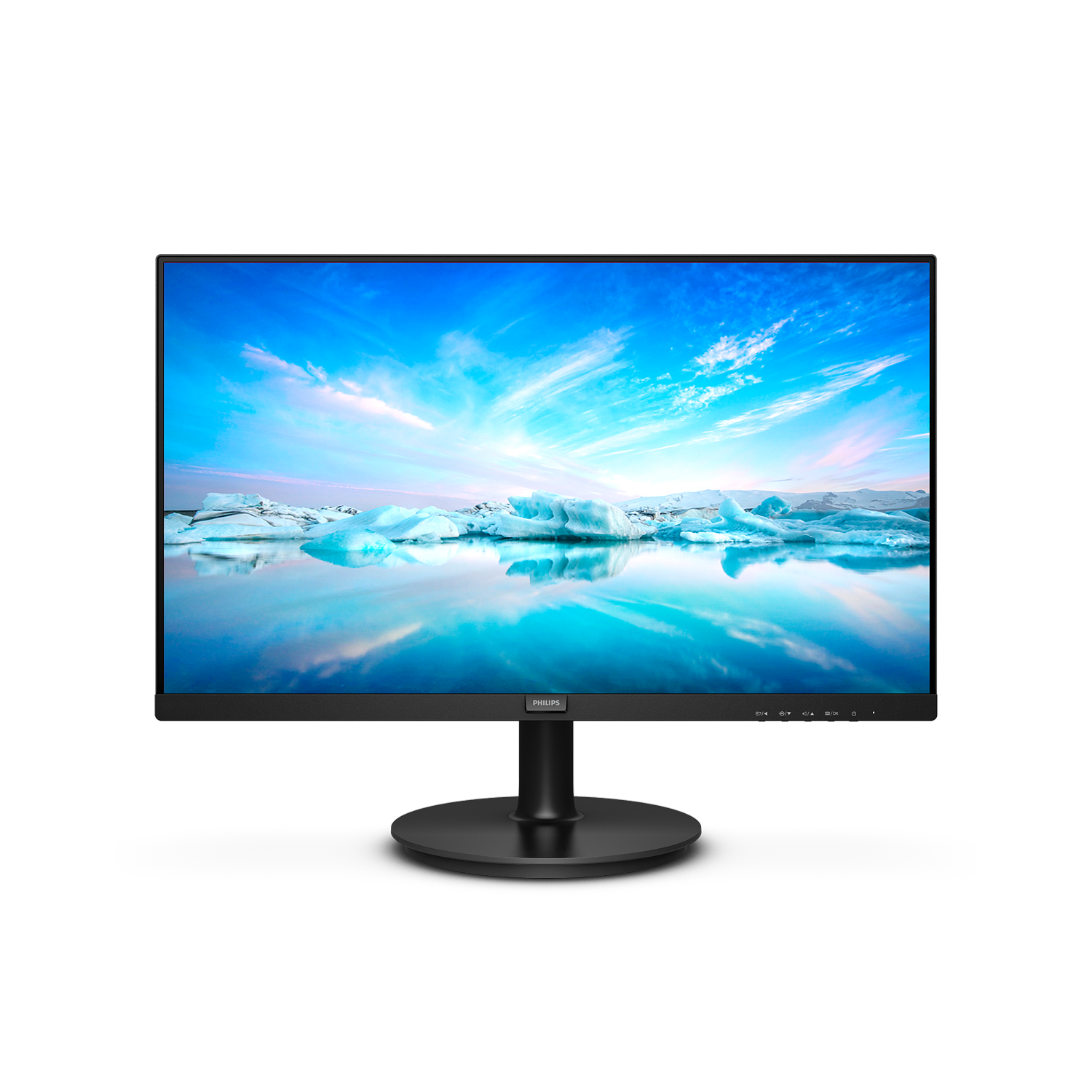 Монитор Philips 23.8" 241V8LA(00/01) черный VA LED 16:9 HDMI M/M матовая 250cd 178гр/178гр 1920x1080 75Hz VGA FHD 2.97кг