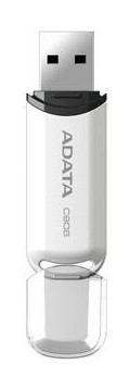 Флеш Диск A-Data 32Gb Classic C906 AC906-32G-RWH USB2.0 белый