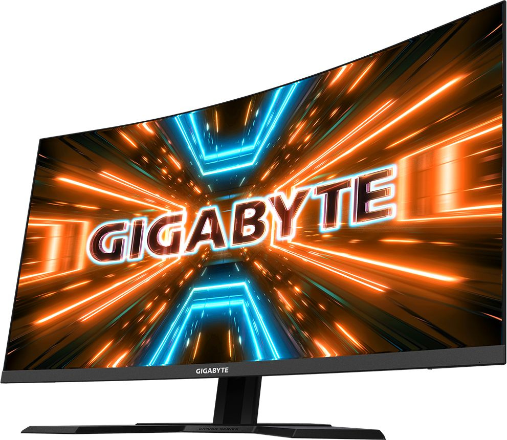 Монитор Gigabyte 31.5" G32QC A черный VA LED 1ms 16:9 HDMI HAS 350cd 178гр/178гр 2560x1440 165Hz DP 2K USB 7.8кг