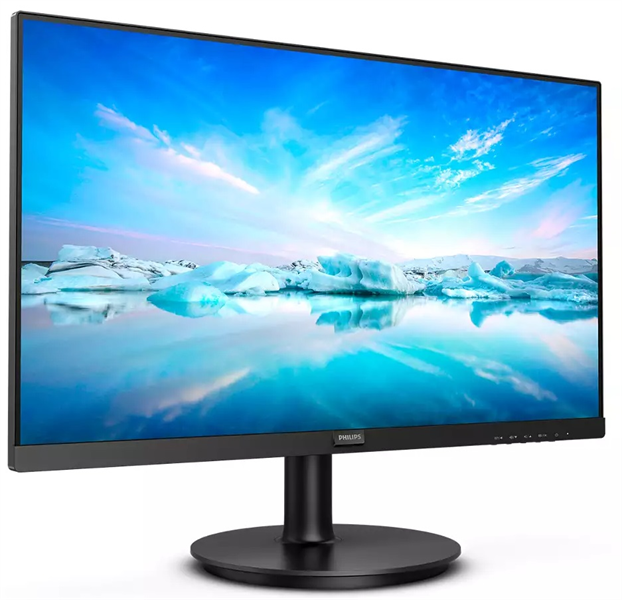 Монитор 27" Philips 271V8LA 1920x1080, WLED, 16:9, VA 250cd, 3000:1, MID, 4ms, 178/178, D-Sub, HDMI, 75Hz, Speakers, Tilt, Внутр, VESA, Black, 3y