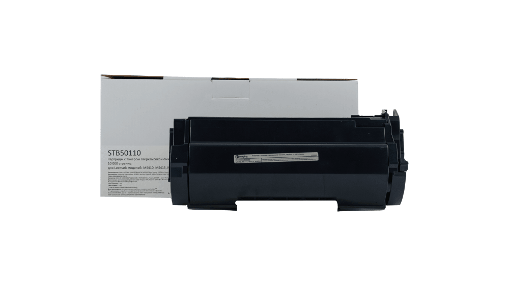 Картридж F+ imaging черный 10000 стр. для Lexmark MS410/MS510/MS610/MS415, MX310/MX410/MX510/MX511/MX610/MX611 (аналог 50F5X00/50F5X0E, 60F5H00/60F5H0E)