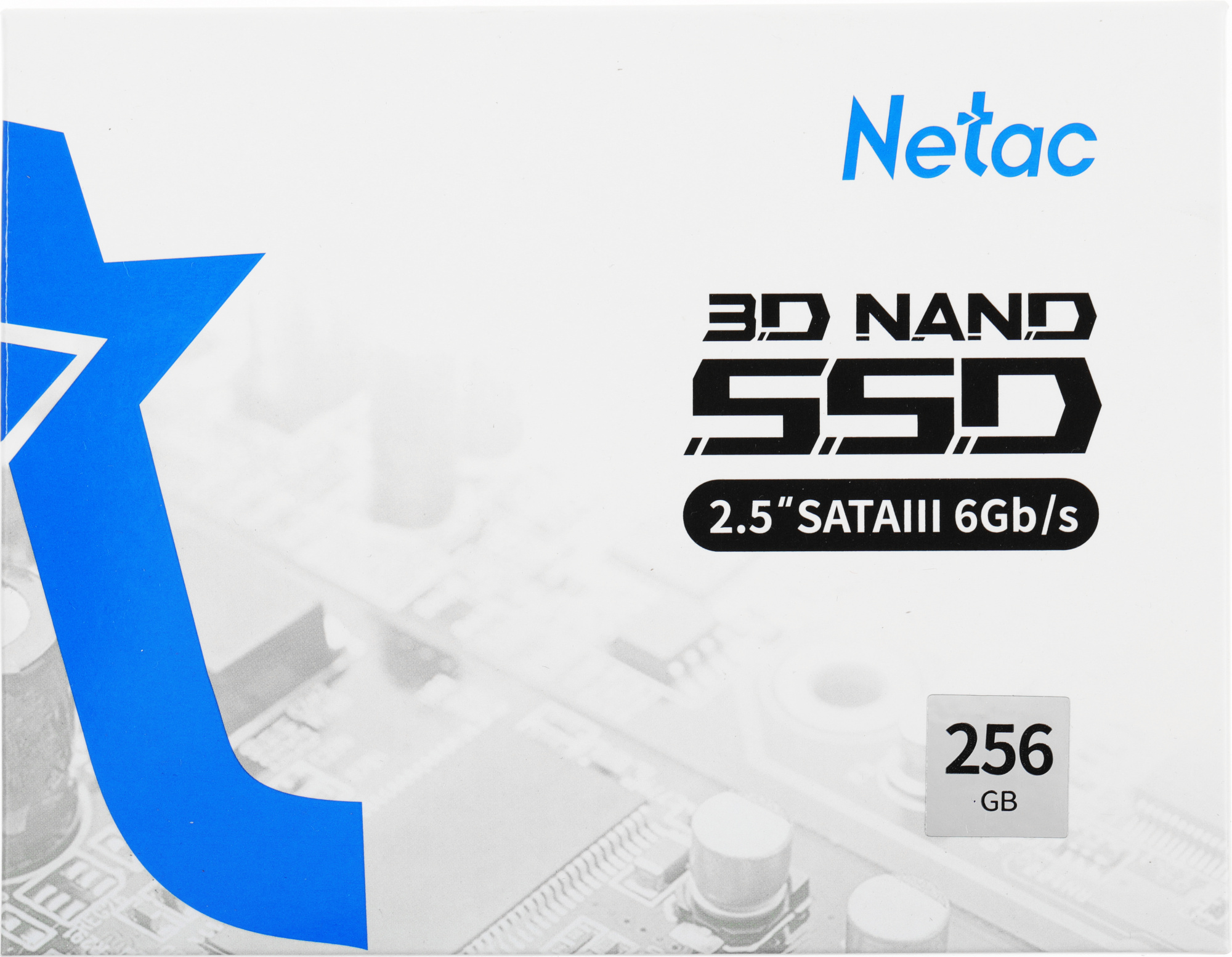 Накопитель SSD Netac SATA-III 256GB NT01N600S-256G-S3X N600S 2.5"