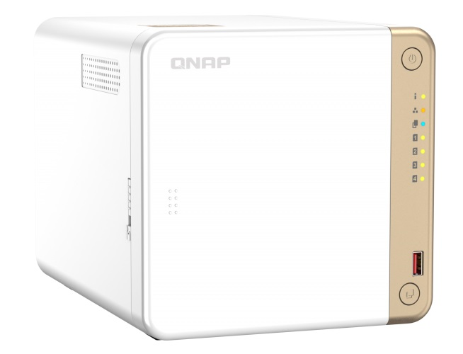 Сетевое хранилище NAS Qnap Original TS-462-4G 4-bay настольный Celeron N4505