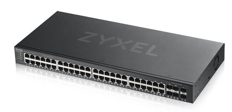 Коммутатор Zyxel GS1920-48V2-EU0101F (L2) 44x1Гбит/с 4xКомбо(1000BASE-T/SFP) 2SFP управляемый