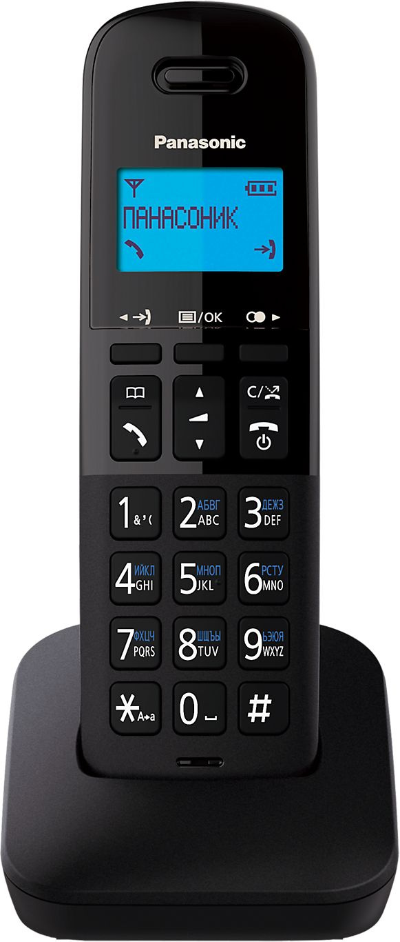 Р/Телефон Dect Panasonic KX-TGB610RUB черный АОН