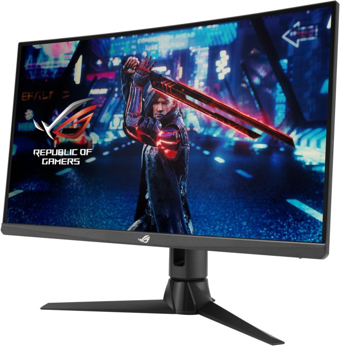 Монитор Asus 27" ROG Strix XG27AQV черный IPS LED 16:9 HDMI матовая HAS Piv 400cd 178гр/178гр 2560x1440 170Hz FreeSync Premium DP 2K 5.5кг