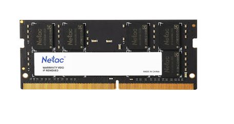 Память DDR4 16Gb 2666MHz Netac NTBSD4N26SP-16 Basic RTL PC4-21300 CL19 SO-DIMM 260-pin 1.2В single rank Ret