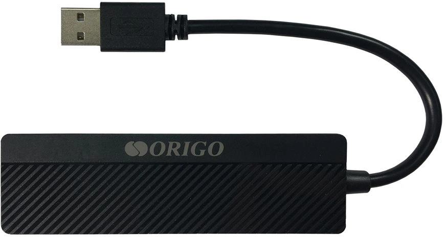 Usb хаб ORIGO Концентратор USB 2.0, 4xUSB 2.0, без адаптера питания в комплекте