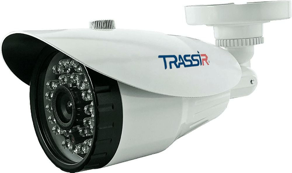 Камера видеонаблюдения IP Trassir TR-D2B5-noPoE v2 3.6-3.6мм цв. корп.:белый