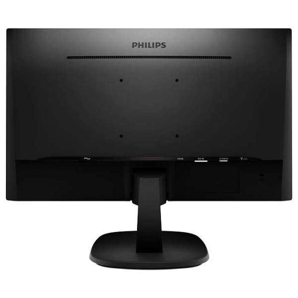 Монитор 27" Philips 273V7QDSB 1920x1080, LED, 16:9, IPS, 250cd, 1000:1, 10M:1, 4ms, 178/178, VGA, DVI-D, HDMI, 75Hz, Tilt, Внутр, VESA, Black, 3y