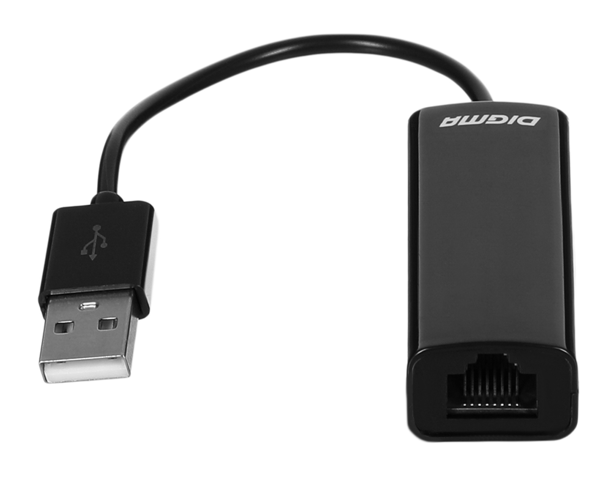 Сетевой адаптер Fast Ethernet Digma D-USB2-LAN100 USB 2.0 (упак.:1шт)