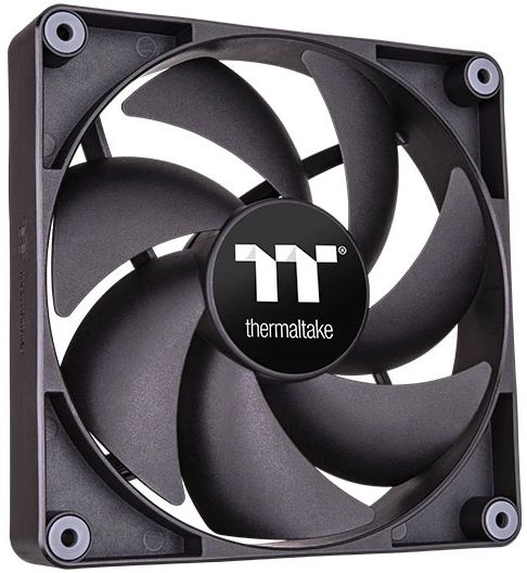 Вентилятор Thermaltake CT120 черный 4-pin 25.8dB Ret (CL-F147-PL12BL-A)