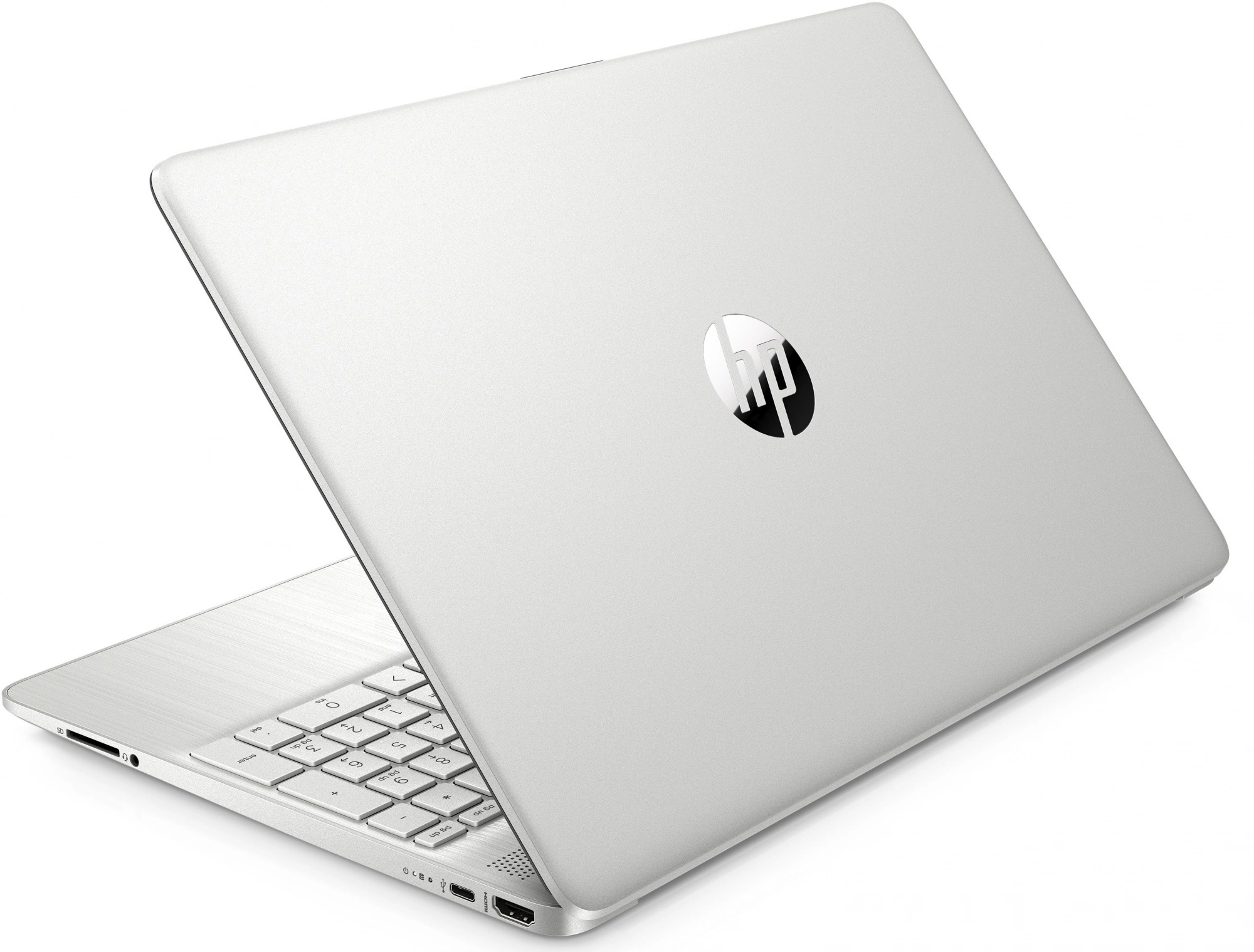 Ноутбук HP 15s-fq5317tu Core i5 1235U 8Gb SSD512Gb Intel Iris Xe graphics 15.6" IPS FHD (1920x1080) Windows 11 Home silver WiFi BT Cam (9A8U7PA  )