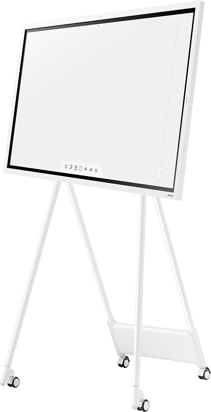 Панель Samsung 55" Flip Chart WM55B белый E-LED BLU LED 8ms 16:9 HDMI M/M матовая 350cd 178гр/178гр 3840x2160 4K USB 28.2кг