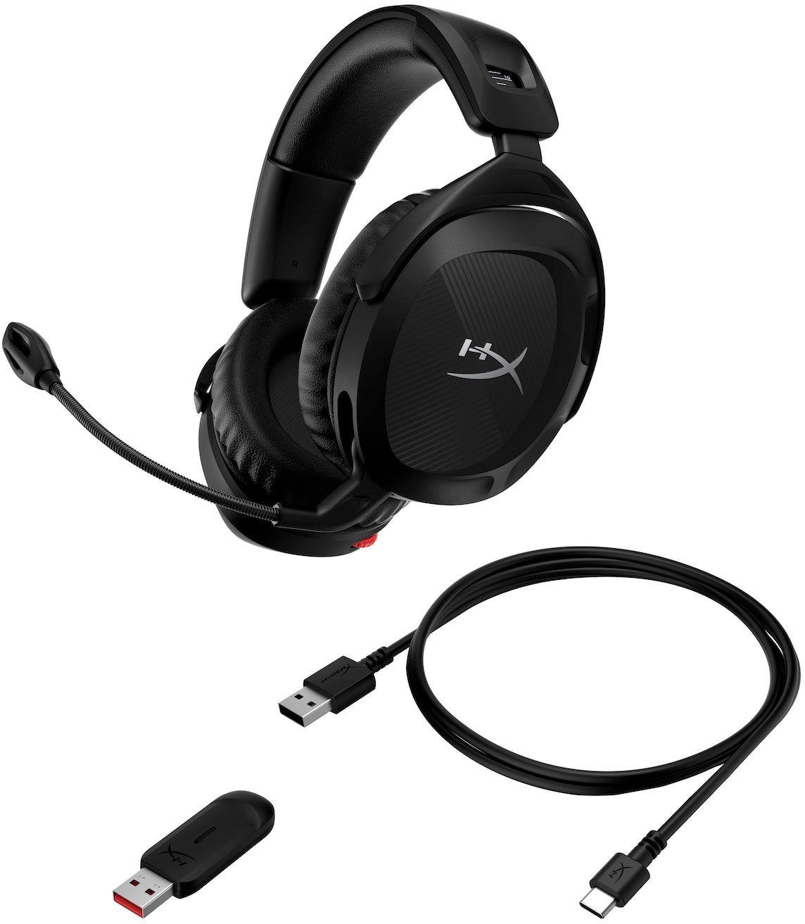 Наушники с микрофоном HyperX Cloud Stinger 2 wireless black черный мониторные Radio оголовье (676A2AA)