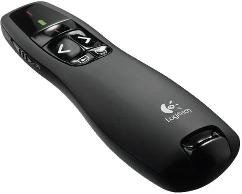 Презентер Logitech R400 Radio USB (15м) черный