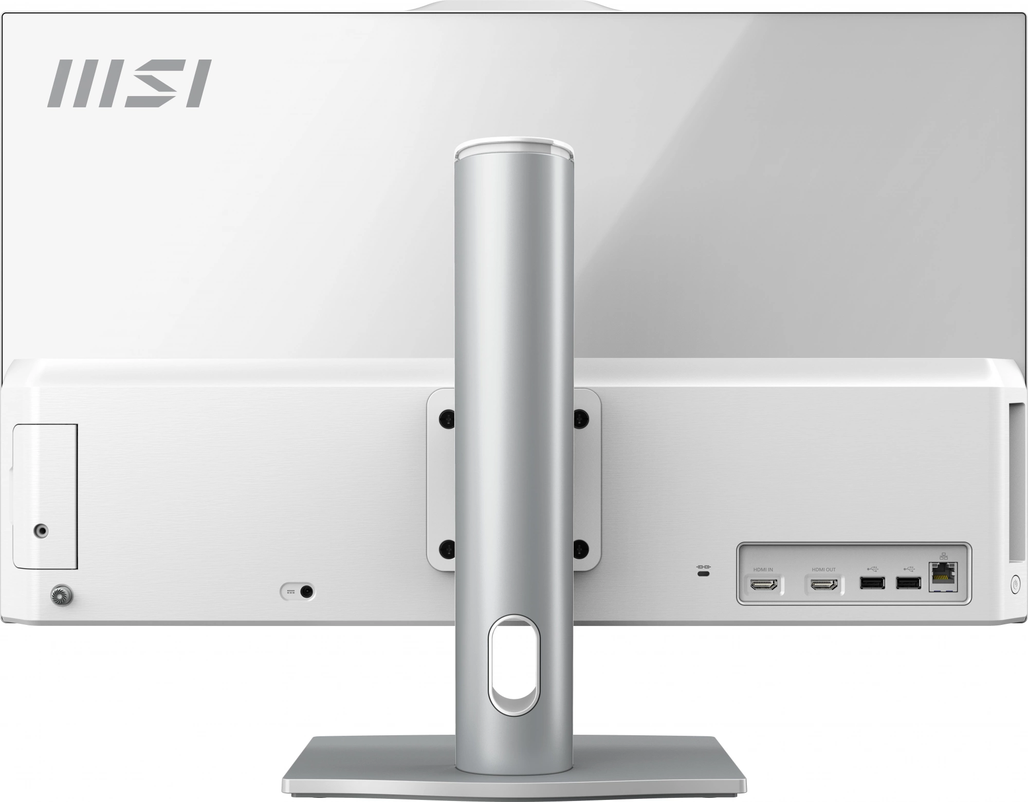 Моноблок MSI Modern AM272P 1M-677XRU 27" Full HD Core 3 100U (1.2) 8Gb SSD512Gb Graphics noOS GbitEth WiFi BT 120W клавиатура мышь Cam белый 1920x1080