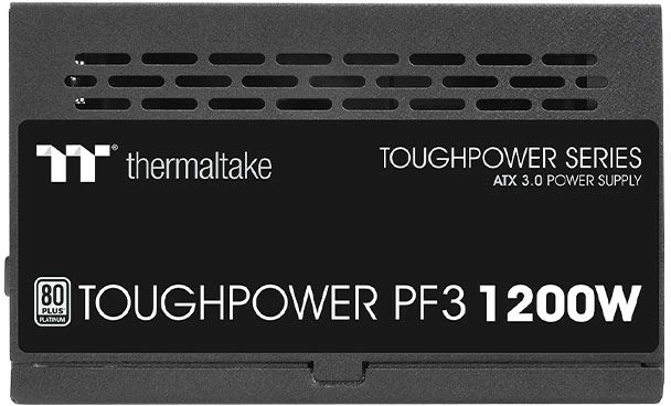 Toughpower PF3 PS-TPD-1200FNFAPE-3 1200W/Fully Modular/Non Light/Full Range/Analog/80 Plus Platinum/ PS-TPD-1200FNFAPE-3 1200W/Fully Modular/Non Light/Full Range/Analog/80 Plus Platinum/EU/100% JP CAP/All Flat Cables/Gen 5